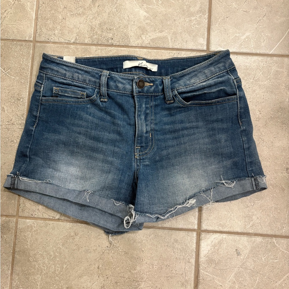 Blue Denim Women's Shorts